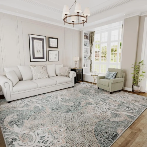 H.Versailtex Area Rugs - Damask - 6x9 Ft @HOG - Home, Office, Garden, Online Marketplace

