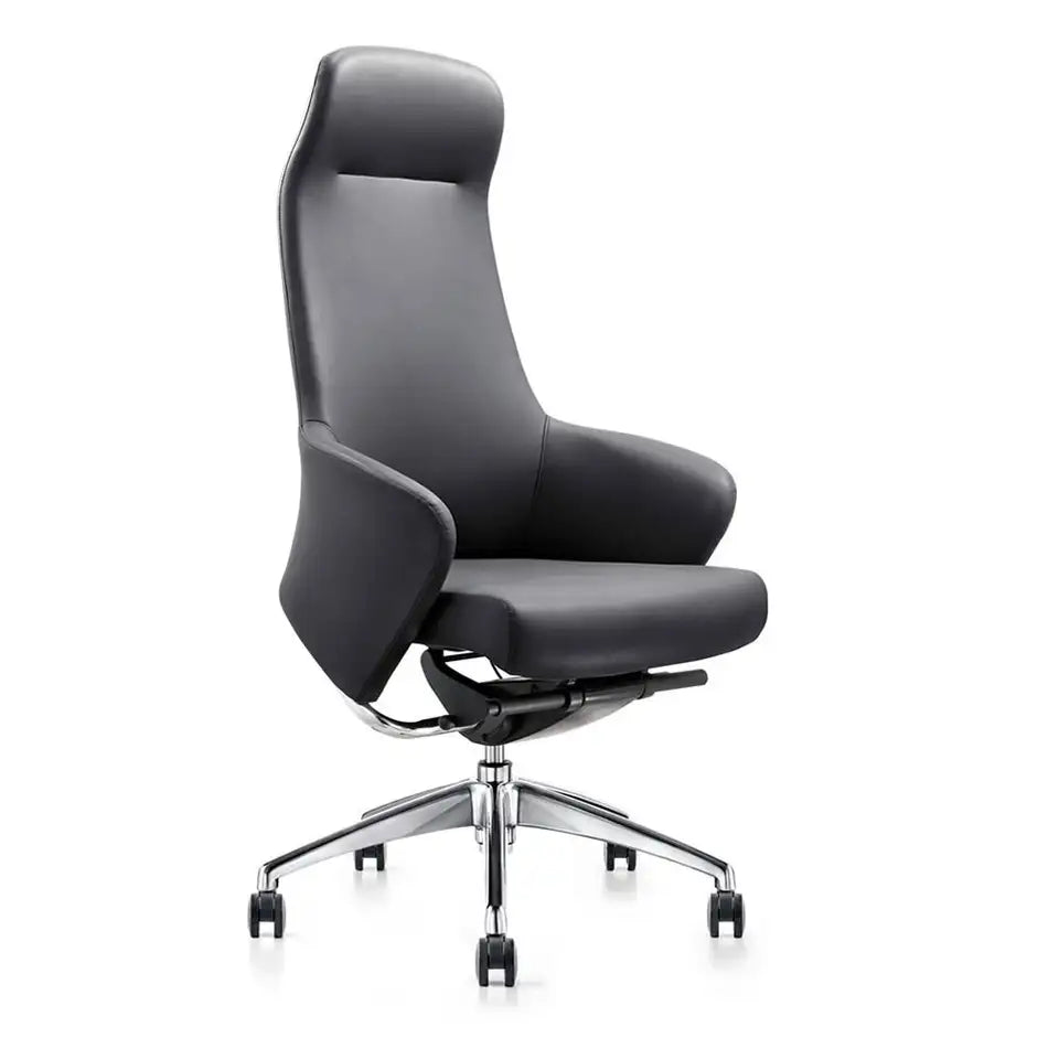 Black Executive Leather Chair. Order now @HOG place