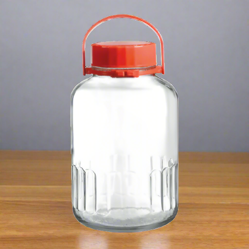 Harvest Jar With Red Cover (1pc) 5000cc. @HOG - Home Office Garden Online Marketplace