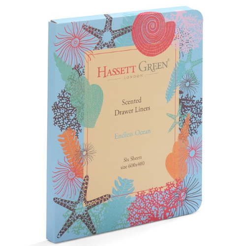 Hassett Green Endless Ocean Scented Drawer Liners  @HOG - Home, Office, Garden, Online Marketplace