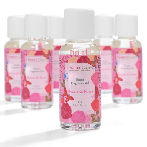Hassett Green Hearts & Roses 30ml Fragrance Oil (One Unit Only) @HOG - Home, Office, Garden, Online Marketplace