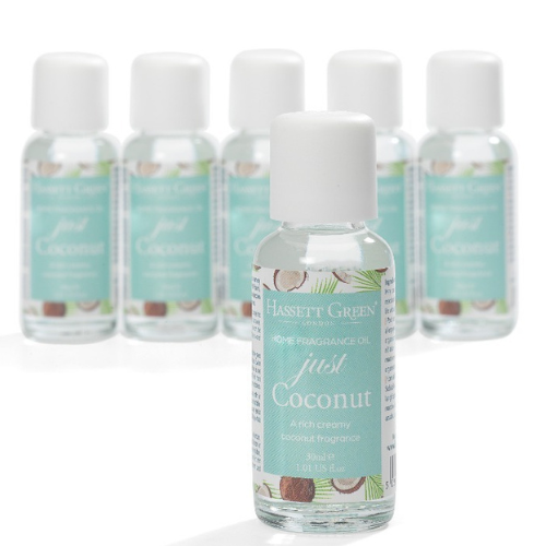 Hassett Green Just Coconut 30ml Fragrance Oil (One Unit Only) @HOG - Home, Office, Garden, Online Marketplace
 