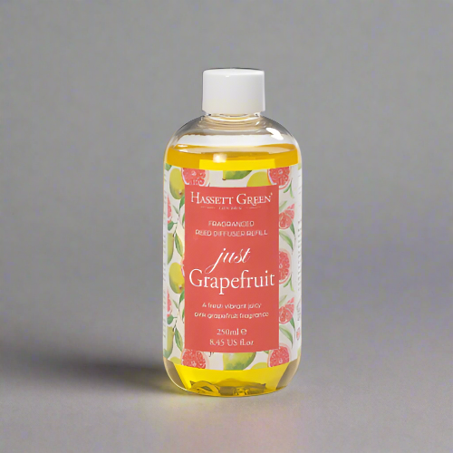 Hassett Green Just Grapefruit 250ml Diffuser Refill @HOG - Home, Office, Garden, Online Marketplace
