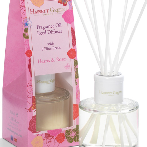 Hearts & Roses 100ml Diffuser @HOG - Home Office Garden Online Marketplace