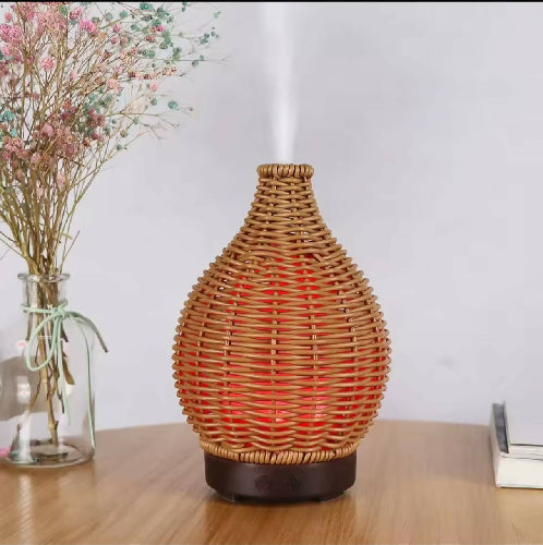 Hollow Rattan Humidifier-100Ml Essential Oil Humidifier  @ HOG