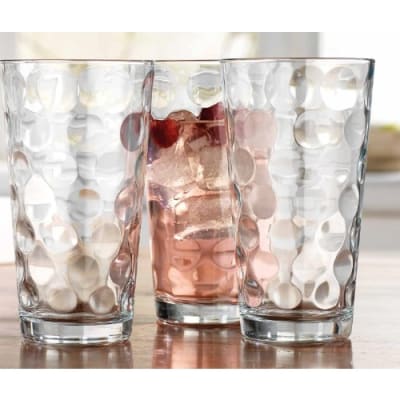 Home Essentials & Beyond Drinking Glasses [set Of 10] Highball Glass Cups @ Hog