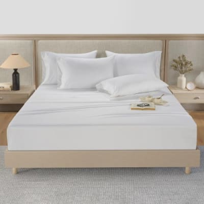 Hotel Signature Antimicrobial 800 Thread Count Supima Cotton 6Pcs Sheet Set - Full Home Office Garden | HOG-HomeOfficeGarden | HOG-Home.Office.Garden