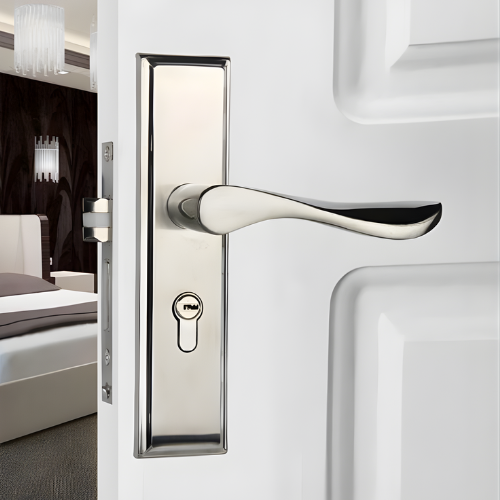 Interior Indoor Lock Door Handle with Key & Knob @HOG - Home, Office, Garden, Online Marketplace
