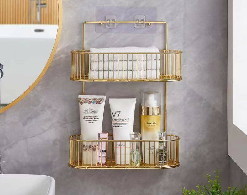 Wall Mounted Bathroom Storage Rack