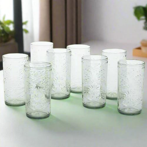 Jiawei Tritan 8-piece Tumbler Set - 23 Fl. Oz Each - Green Color. Home Office Garden | HOG-HomeOfficeGarden | online marketplace