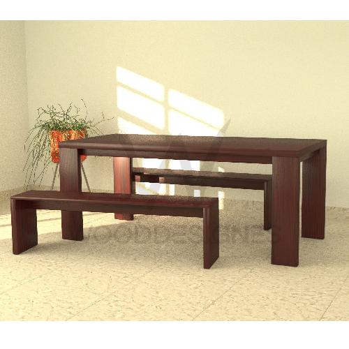 Joe Dining Set (Red-Brown). @HOG - Home Office Garden Online Marketplace