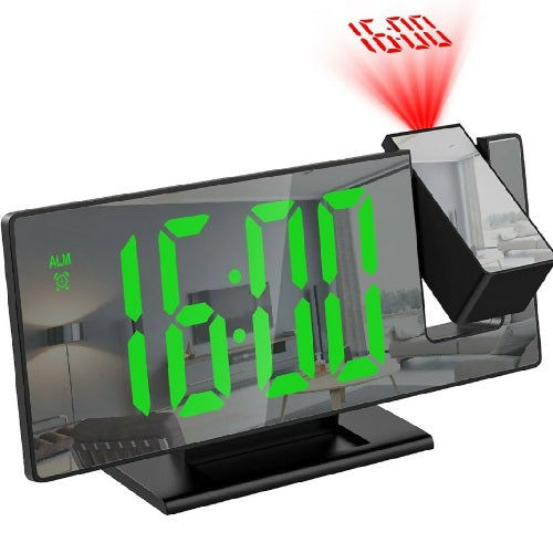 LED Digital Alarm Clock Projection @ HOG