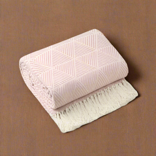 Lifestyle by Emma Barclay Zahra Throw 127x152 – Blush Pink @HOG - Home Office Garden Online Marketplace