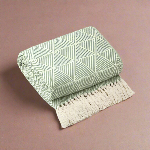 Lifestyle by Emma Barclay Zahra Throw 127x152 – Pistachio   @HOG - Home Office Garden Online Marketplace
