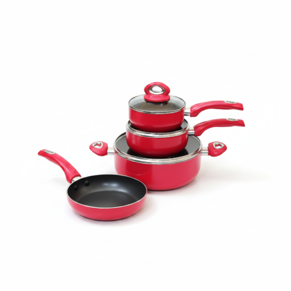 Linsan 8 Piece Aluminum Nonstick Cookware Set @HOG - Home, Office, Garden, Online Marketplace
