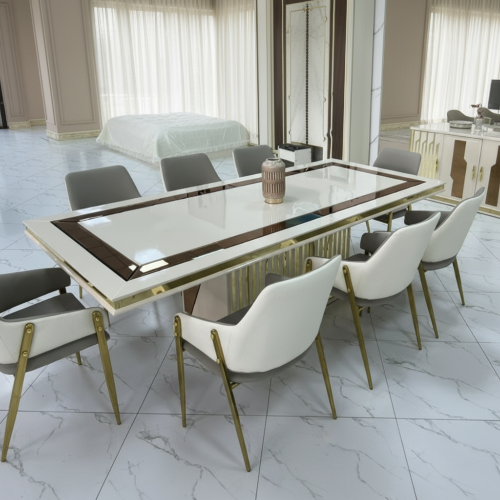 Luxora Eight-Seater Contemporary Dining Set @HOG - Home, Office, Garden, Online Marketplace