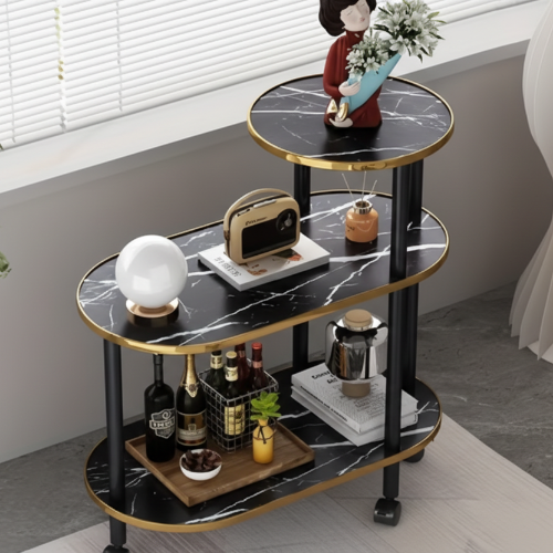 Luxury 3-Tier Nordic Coffee Side Table & Storage Shelf @HOG - Home, Office, Garden, Online Marketplace