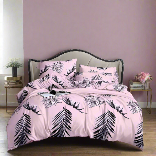 Luxury Duvet Set Pink Order Now @HOG Online Marketplace