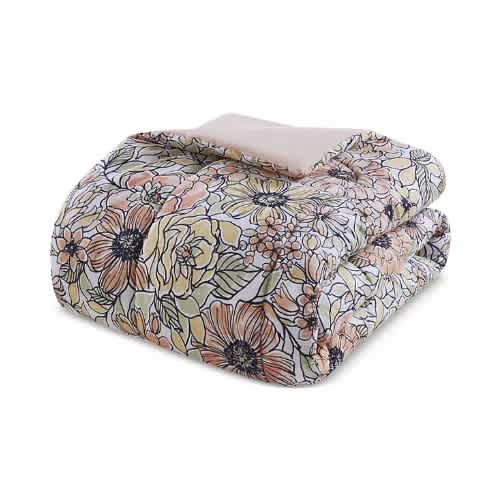 Macy's Saffron Reversible Printed 3-pc Comforter Set. Home Office Garden | HOG-HomeOfficeGarden | online marketplace