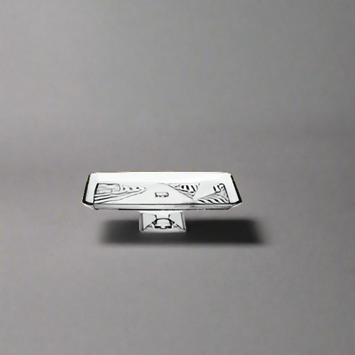 Madlen Rectangle Footed Service Plate (1pc) (276x165)mm. @HOG - Home Office Garden Online Marketplace