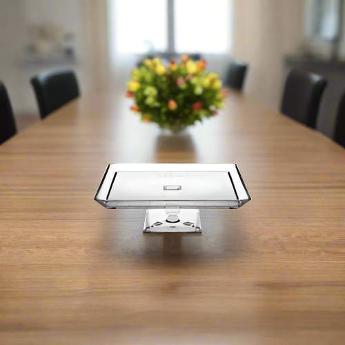 Madlen Square Footed Service Plate (2pcs) (240x240)mm. @HOG - Home Office Garden Online Marketplace