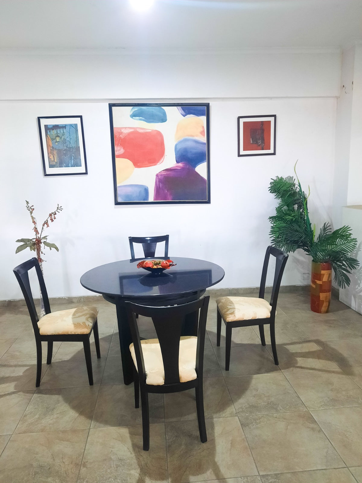 Marble Top Dining Set ( Cream ) Home Office Garden | HOG-HomeOfficeGarden | online marketplace