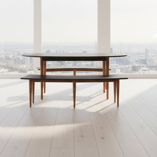 Melissa Dining Set (Dark-Brown) Home Office Garden | HOG-Home Office Garden | online marketplace