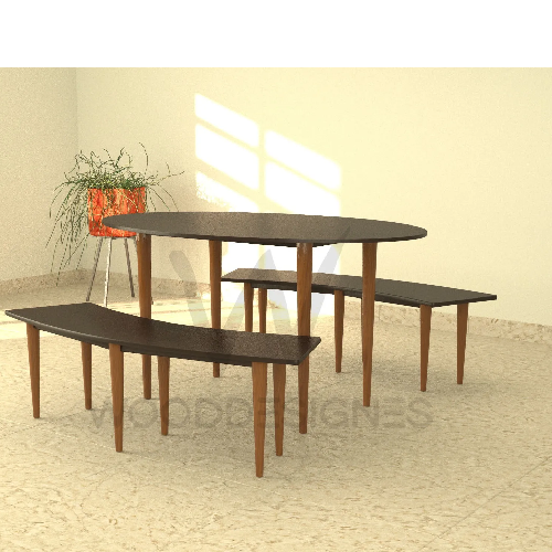 Melissa Dining Set (Dark-Brown) Home Office Garden | HOG-Home Office Garden | online marketplace