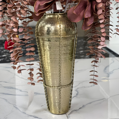 Metallic Gold Vase Statement Piece @HOG - Home, Office, Garden, Online Marketplace