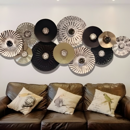 Metallic Wall Sculpture @HOG - Home, Office, Online Marketplace