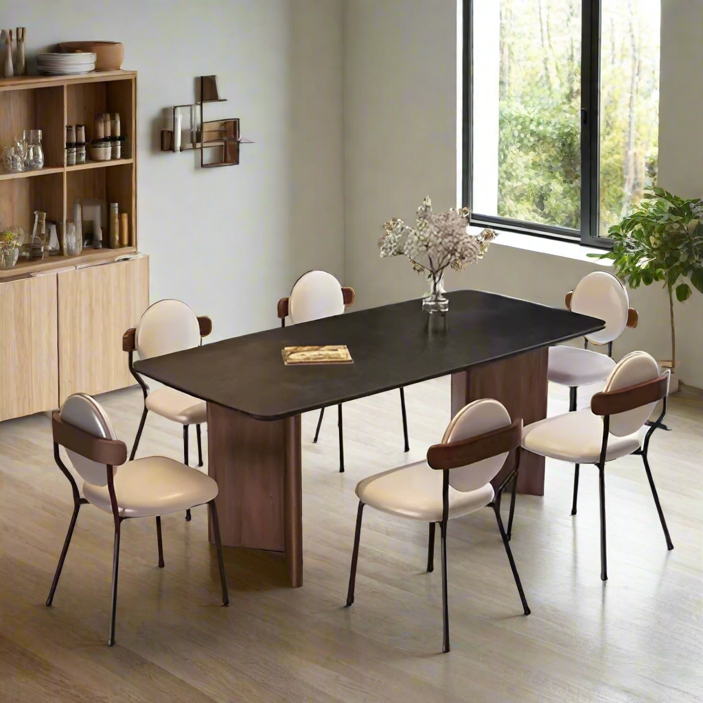 Modern Dining Table Set with Six Chairs@ H.O.G Online marketplace