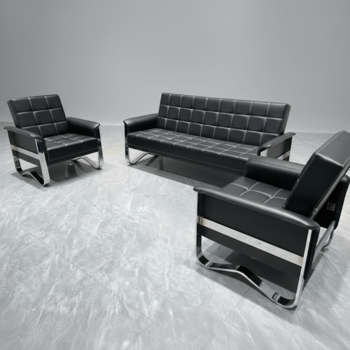 Modern Executive Leather Office Chair with Chrome Frame  @HOG - Home, Office, Garden, Online Marketplace