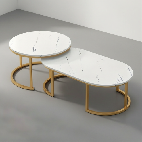 Modern Marble-Top Coffee Table @HOG - Home, Office, Online Marketplace