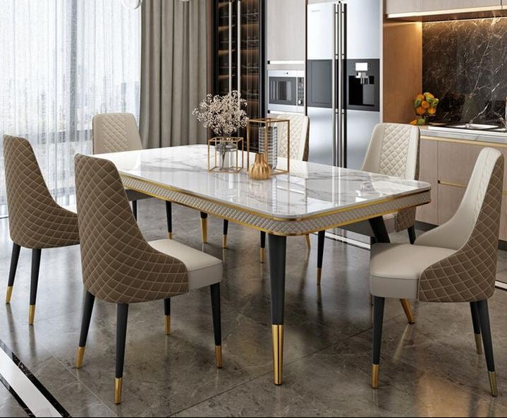 Modern Marble Dining Set. @HOG - Home Office Garden Online Marketplace