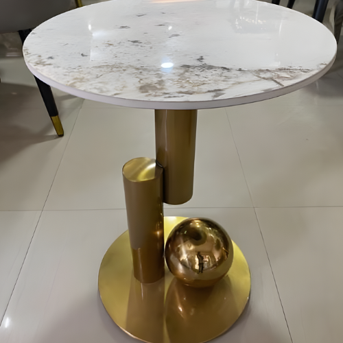 Modern Marble and Gold Side Table @HOG - Home, Office, Online Marketplace