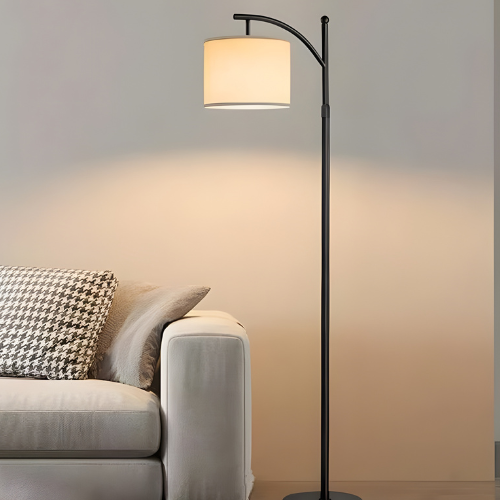 Modern Minimalist Floor Lamp with Warm Ambient Glow @HOG - Home, Office, Online Marketplace