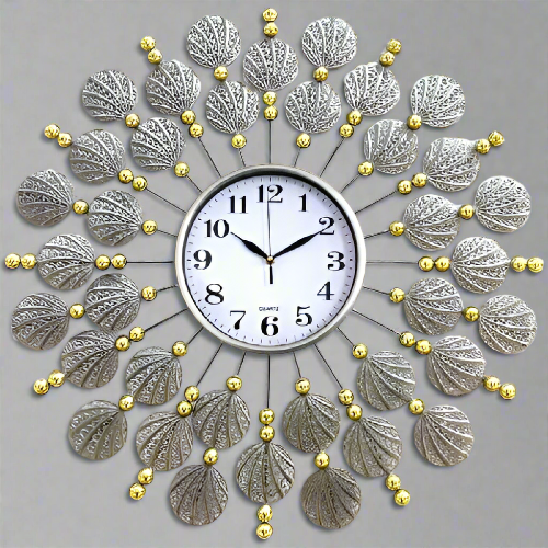 Modern Peacock Wall Clock Order Now @HOG Online Marketplace