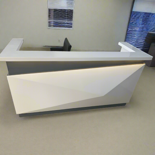 Modern Reception Desk 2 -Mtr. @HOG - Home Office Garden Online Marketplace