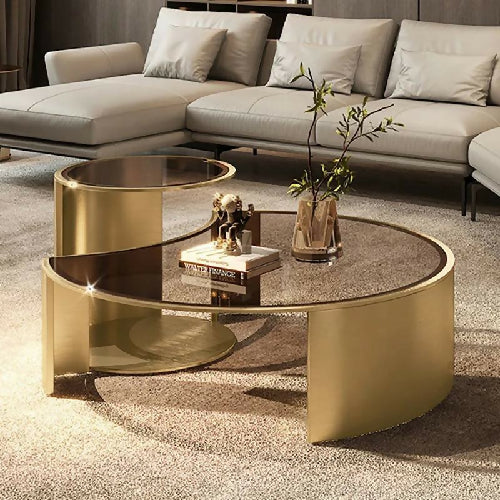 Modern Round Coffee Table @ HOG