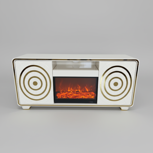 Modern TV Stand with Fireplace and Drawers @HOG - Home Office Garden Online Marketplace