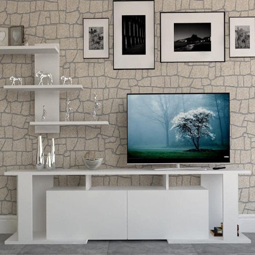 Modern Tv Desk Stand Cabinet with Storage. @HOG - Home Office Garden Online Marketplace