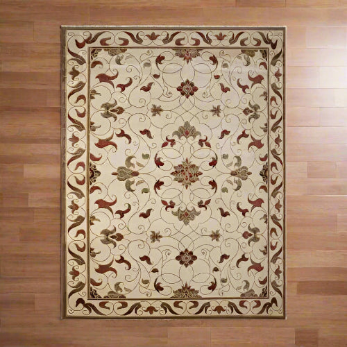 Monterey Beige Machine-woven Area Rug - 7ft X 10ft @HOG - Home Office Garden Online Marketplace
