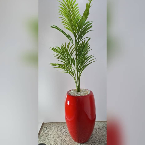 Artificial Palm Potted Plants With Fiberglass Pot | 170cm Height Home Office Garden | HOG-Home Office Garden | online marketplace  