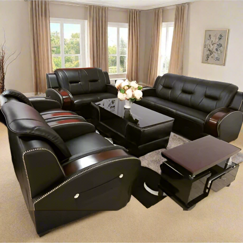 Garry 7 Seater Leather Set