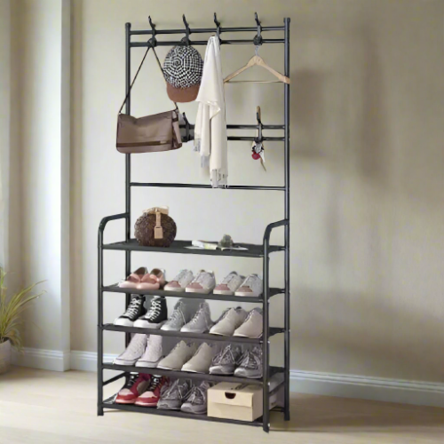 Cloth Hanger With Shoe Rack Home Office Garden | HOG-Home Office Garden | online marketplace