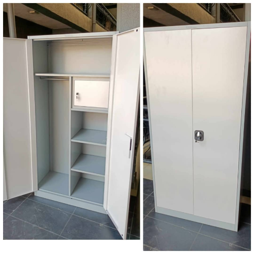 2 Doors Steel Storage Cabinet With Inner Safe