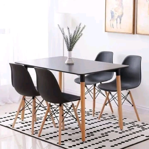 Nordic Dining Chair And Table 