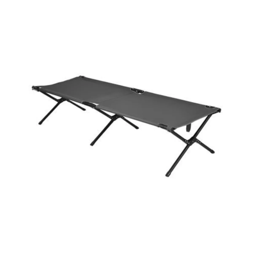 Tesco Outdoor Folding Camp Bed With Carry Bag - Grey. Home Office Garden | HOG-HomeOfficeGarden | online marketplace