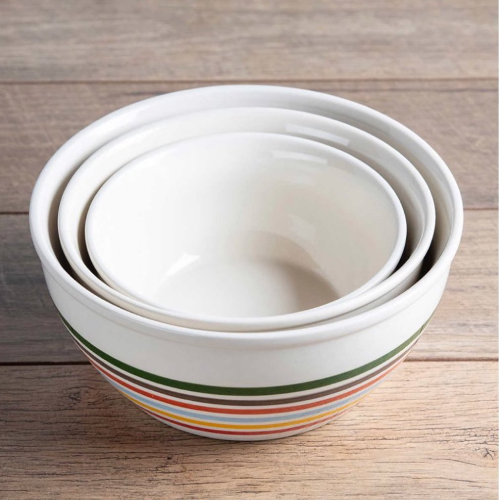 Baum Striped Bowl Set -3-piece. Home Office Garden | HOG-HomeOfficeGarden | online marketplace
