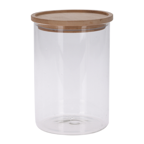 Excellent Houseware 1700ml Glass Storage Jar With Bamboo Lid. Home Office Garden | HOG-HomeOfficeGarden | online marketplace